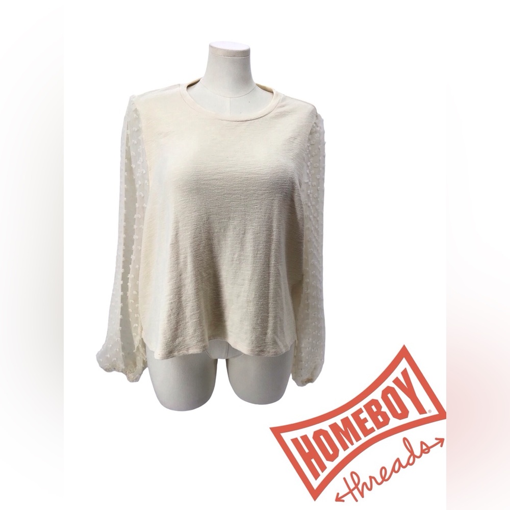 Maeve Cozy Cream Sweater